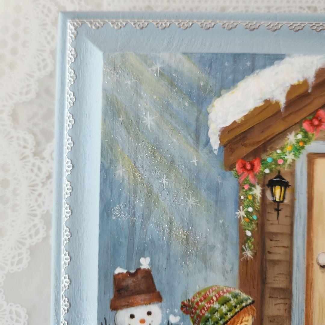 G*A様 トールペイント作品　楽しいクリスマス