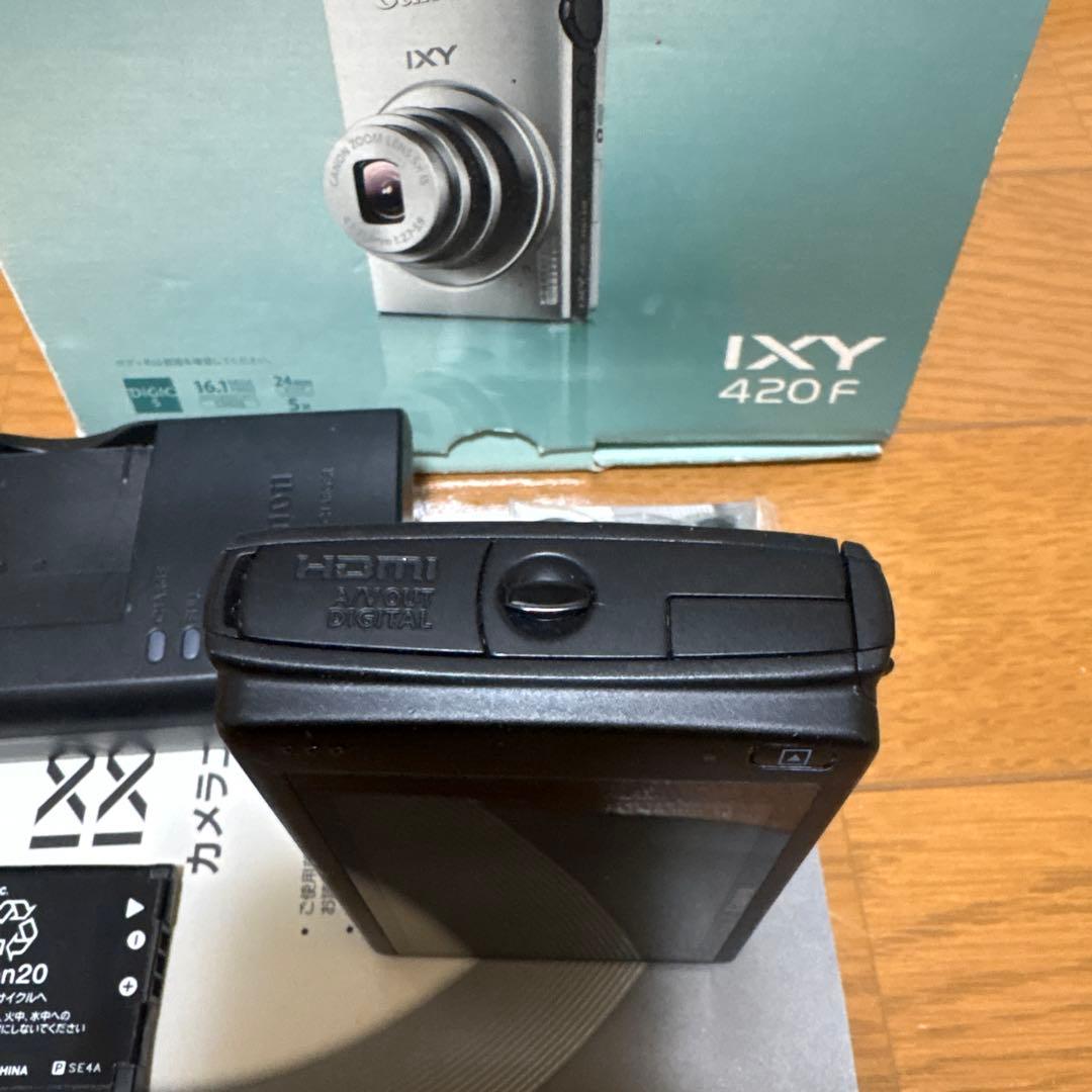 値下げ依頼対応商品【動作確認済】Canon IXY420f デジカメ　コンデジ