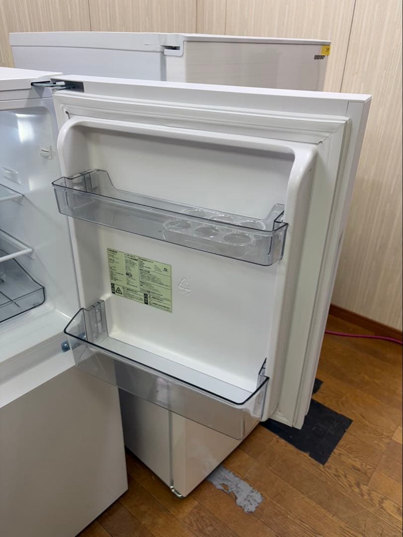 #82 TWINBIRD 2024年 121L HR-G912 2ドア 冷蔵庫