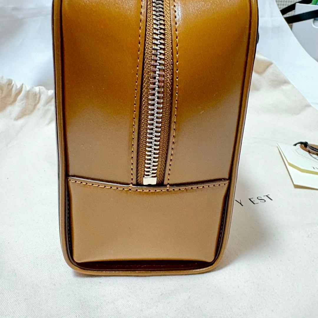 トゥティエ TOUT Y EST ロケバック small caramel