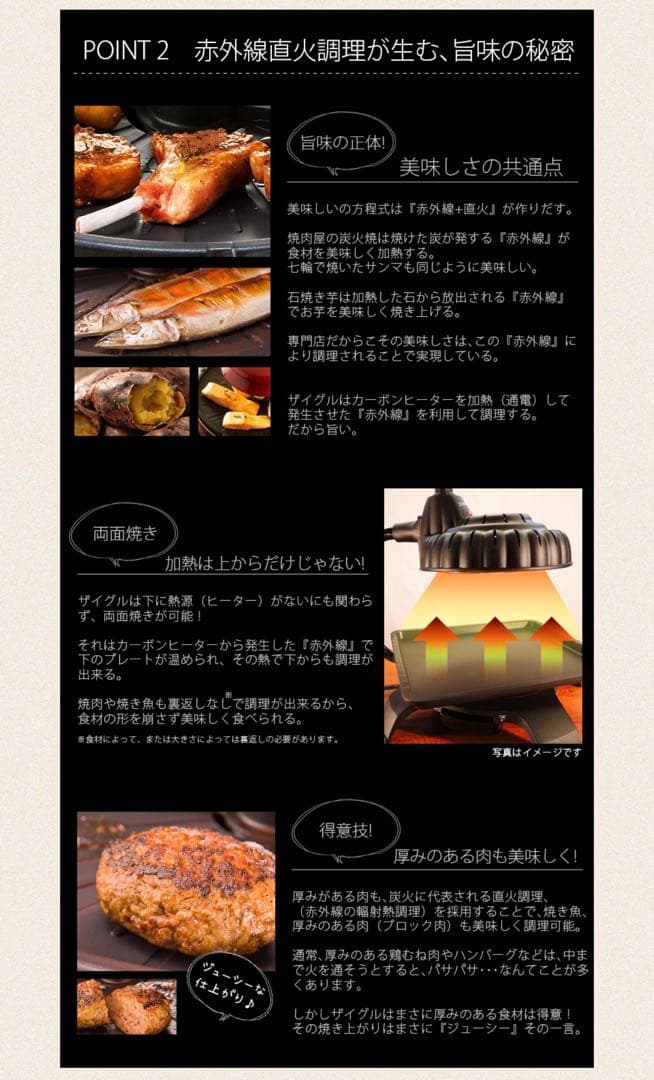 ZAIGLE SJ-100 焼肉グリル