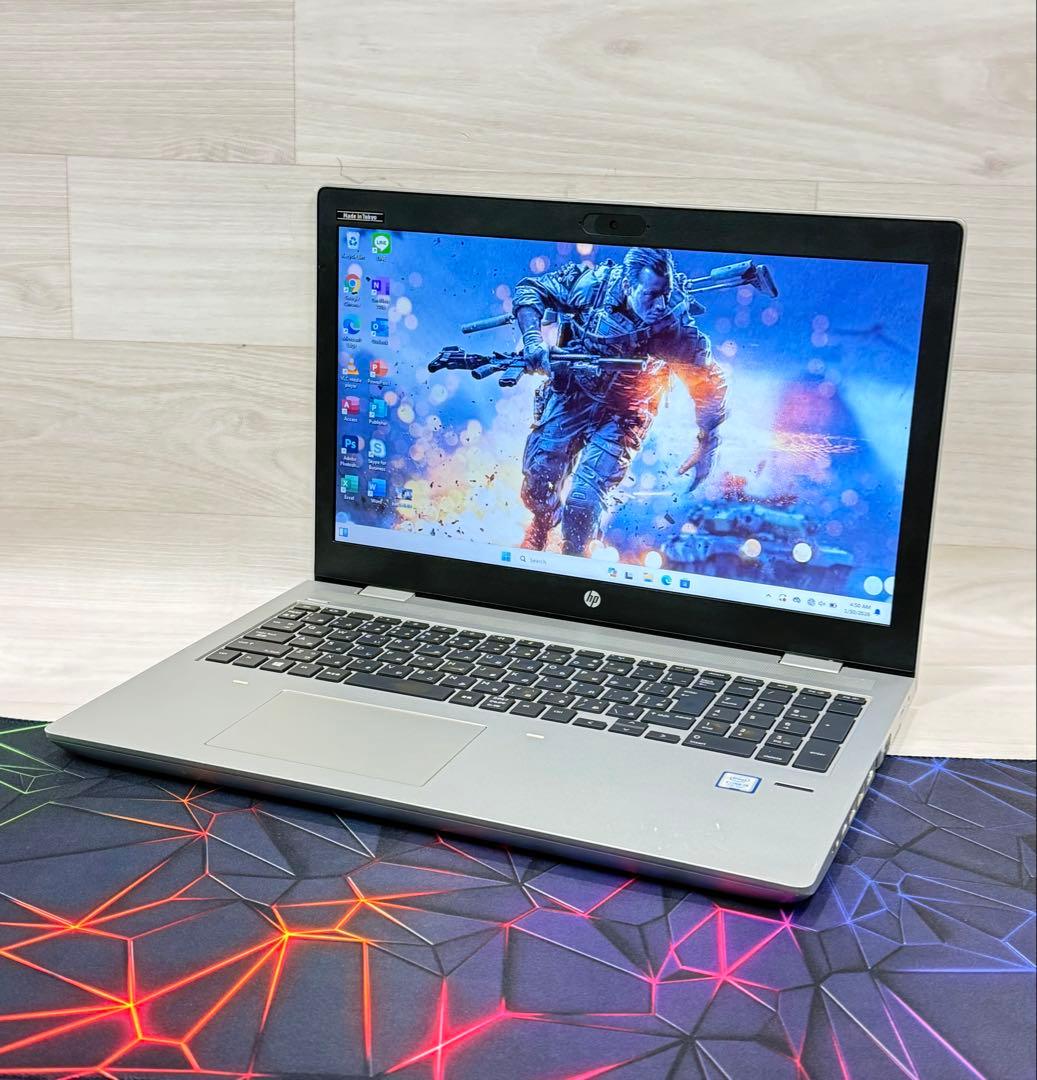 Hp ProBookノートパソコンエイチピーCorei5/8GB/SSD+HDD