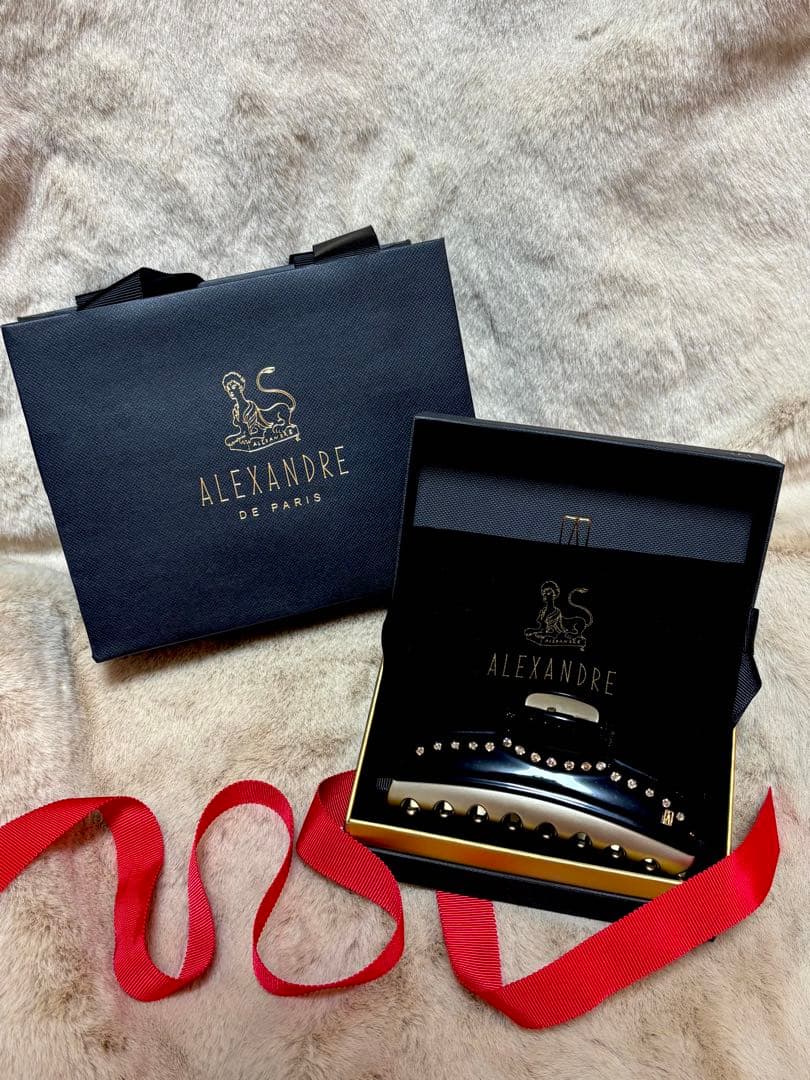 本日出品終了ALEXANDRE DE PARISヘアクリップVENDEOME L