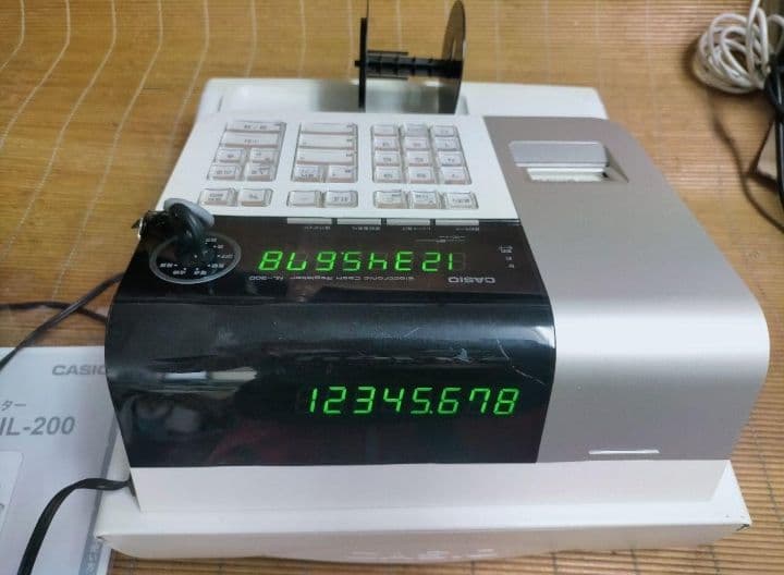 カシオレジスター　SE-S20/NL200　人気機種　送料無料　800008