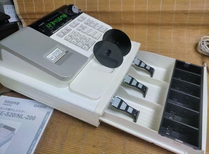 カシオレジスター　SE-S20/NL200　人気機種　送料無料　800008