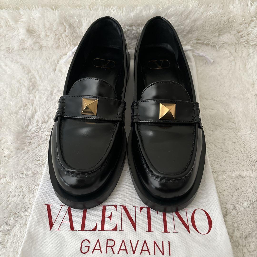 sakuraVALENTINO ヴァレンティノ ワンスタッズ ローファー