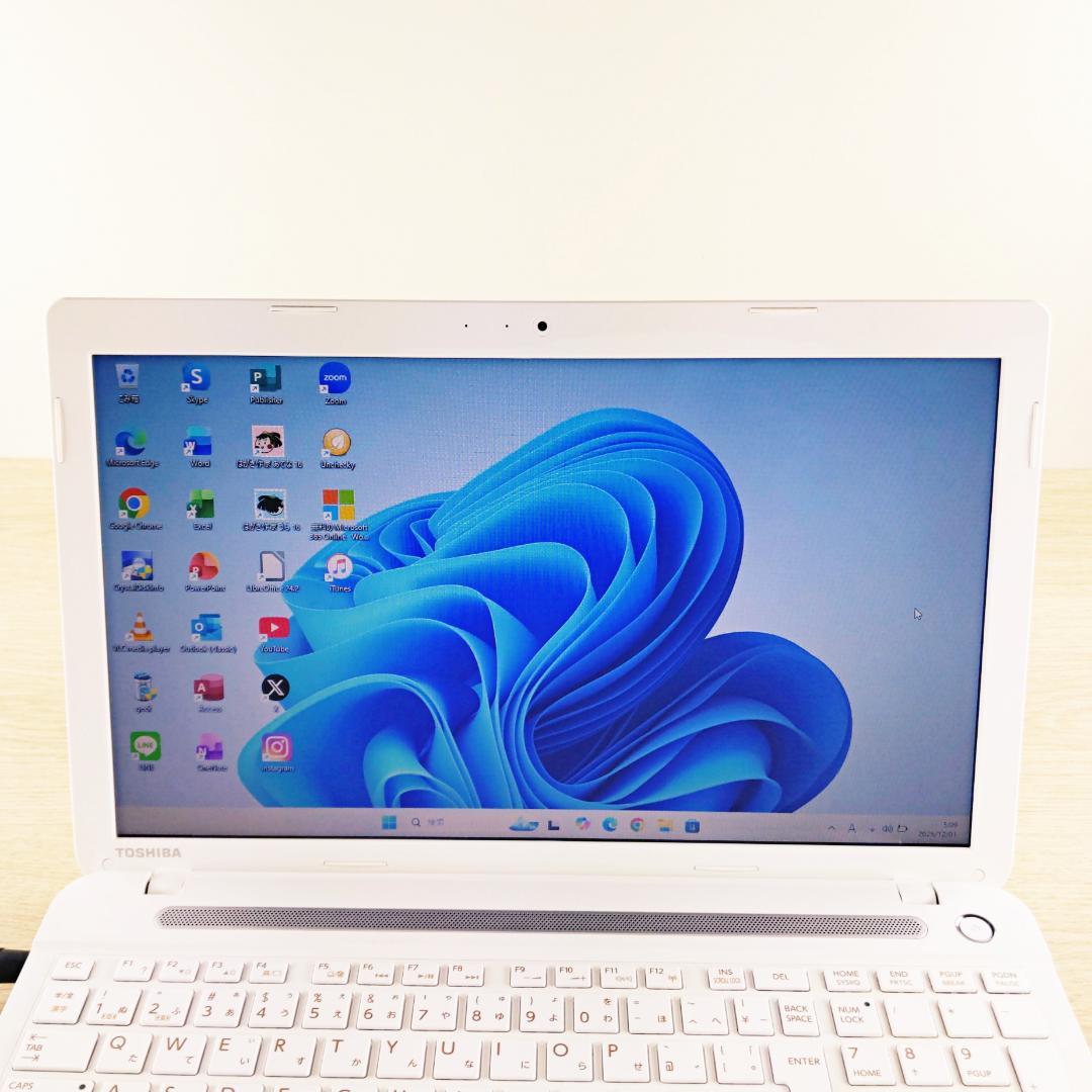 美品！ Win11 高速SSD メモリ16GB 東芝ノートパソコン 初期設定済み