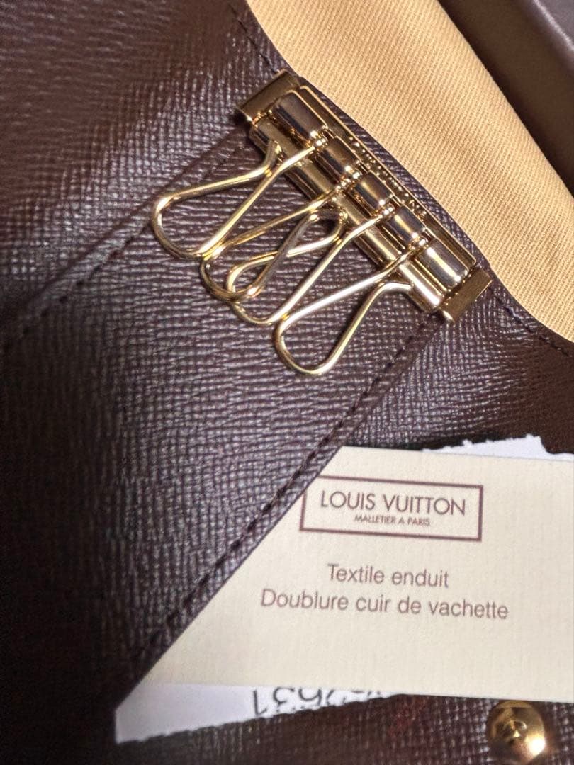 LOUIS VUITTON ダミエキーケース　4連　新品