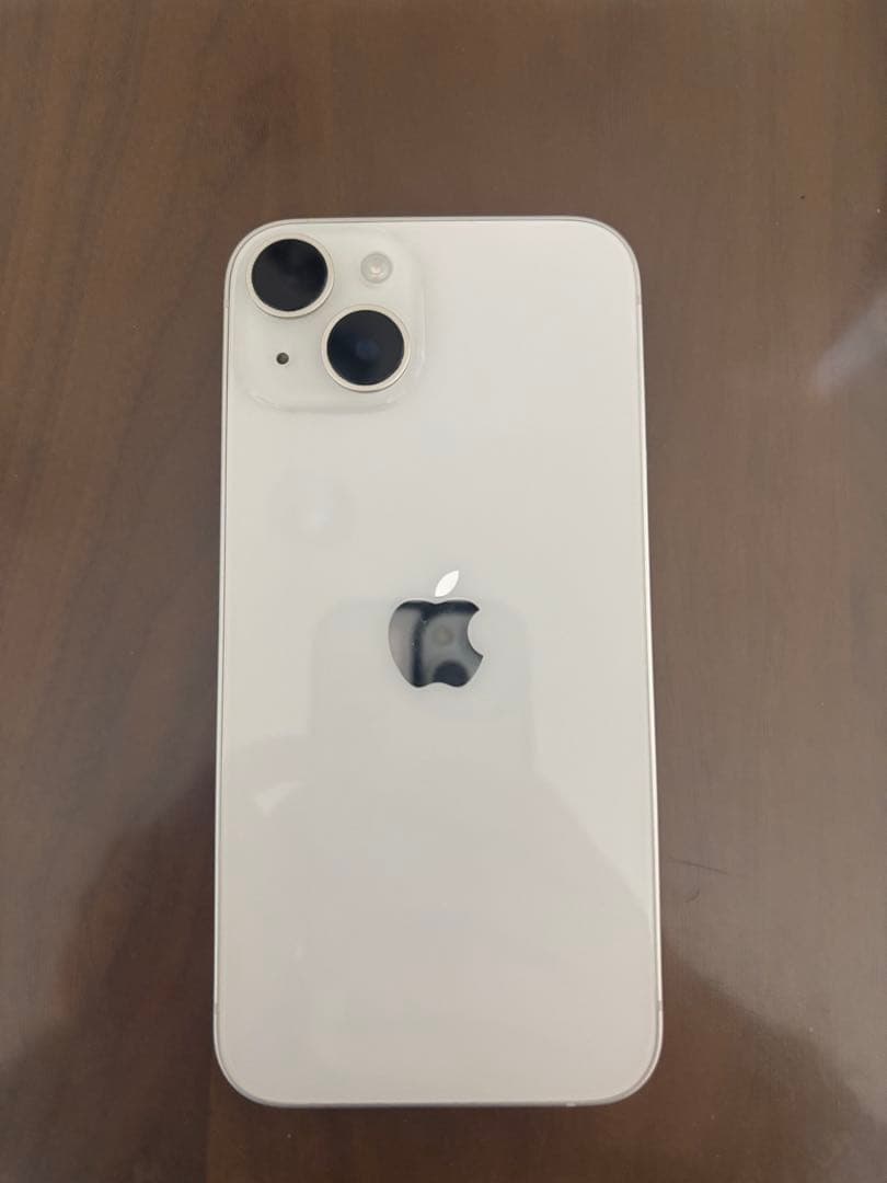 Apple iPhone 14 ホワイト 本体 FaceID部分割れ