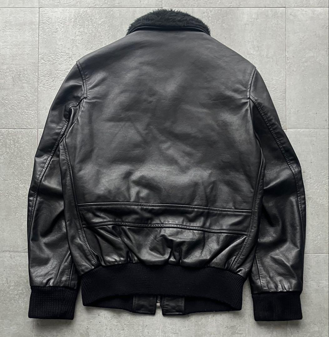 12SS Supreme×Schott A2 フライトジャケット　レザー