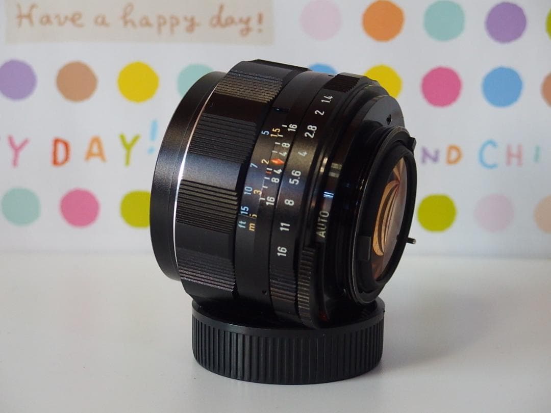 PENTAX SMC Takumar 50mm F1.4 M4/3アダプター付