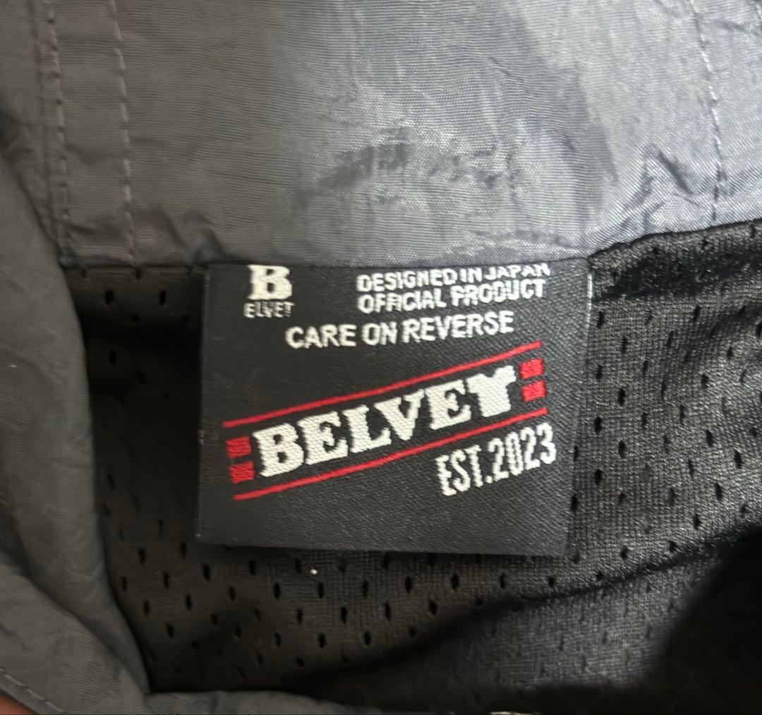 BELVET ナイロンジャケット ナイロンパンツ セットアップ ブラック グレー