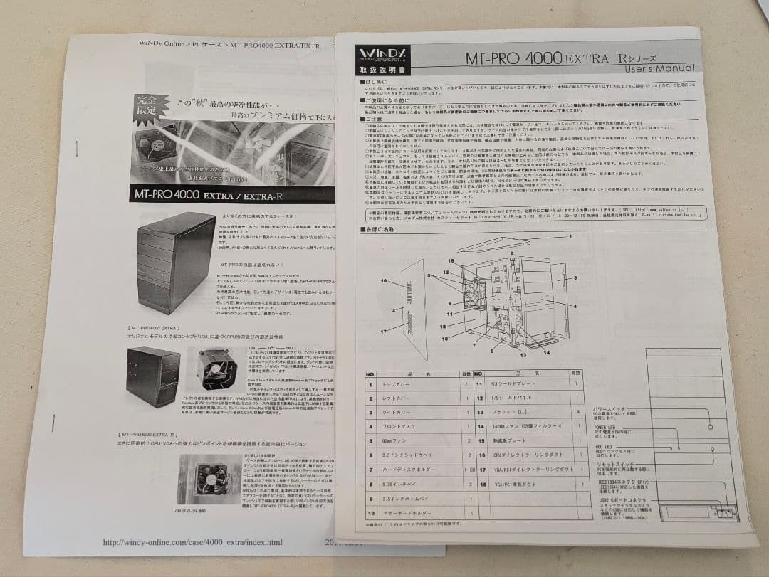 星野金属　最強空冷　アルミ製　Windy　MT-PRO4000 EXTRA-R