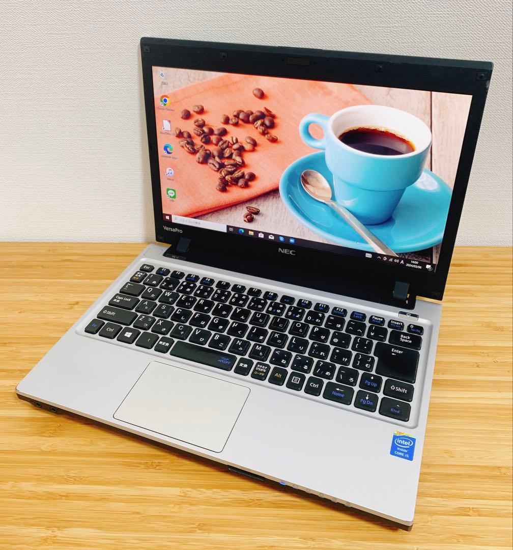 特価✨ノートパソコン　オフィス付き✨i5✨SSD✨人気NEC✨versapro