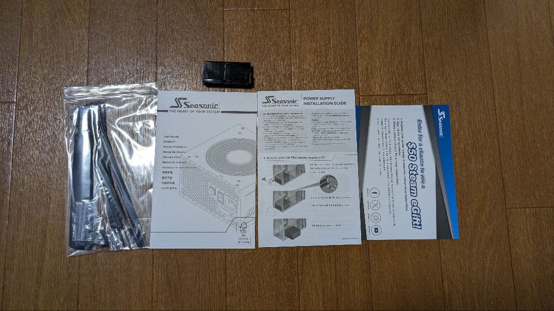 【新品　未使用】Seasonic Focus GX-1000 ATX3 v4