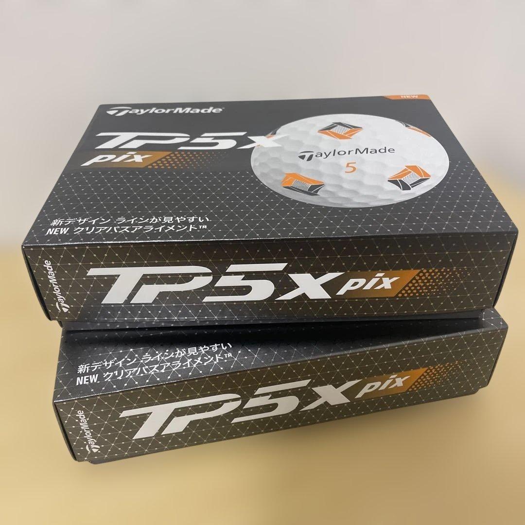TaylorMade TP5X pix ゴルフボール 2箱