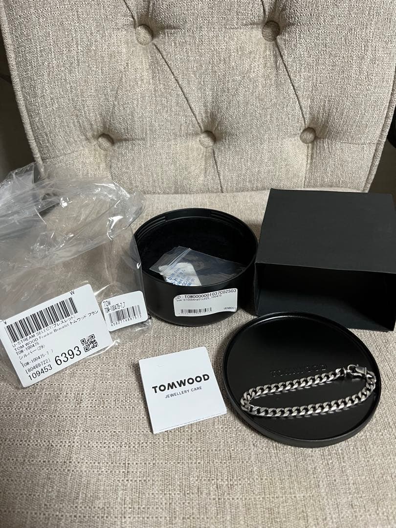 TOM WOOD トムウッド Frankie フランキー ブレスレット 7.7