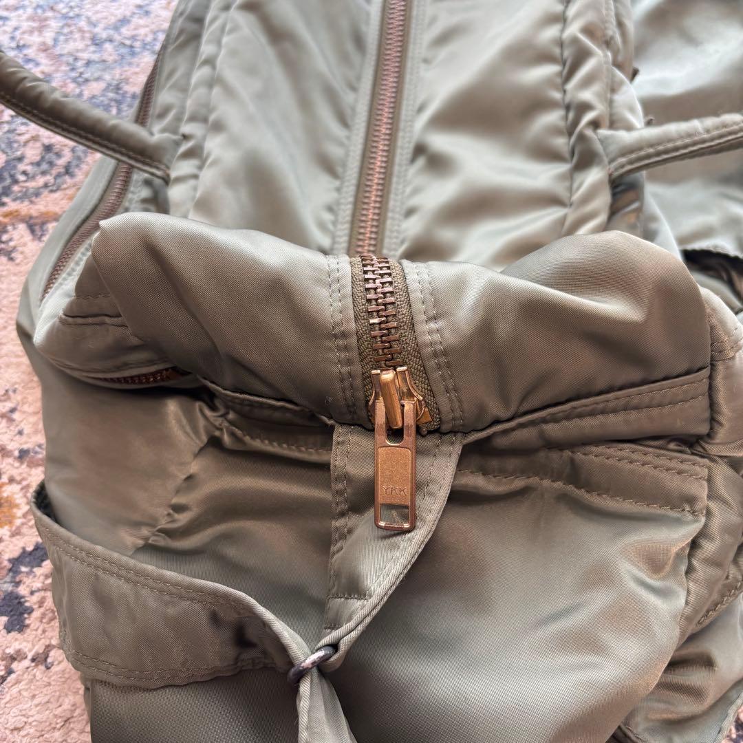 PORTER タンカー　ボストンバッグ　セージグリーン