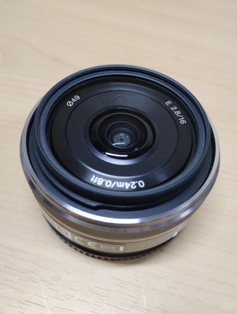 ✨パンケーキ✨ 単焦点 E16mm F2.8 SEL16F28 SONY 薄型