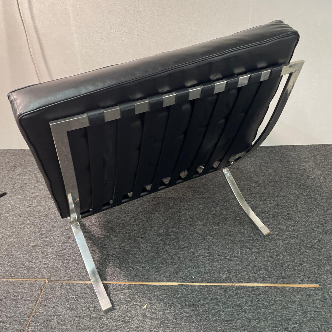 バルセロナチェア　リプロダクト　ブラック　チェアのみ　直接引取可　S687