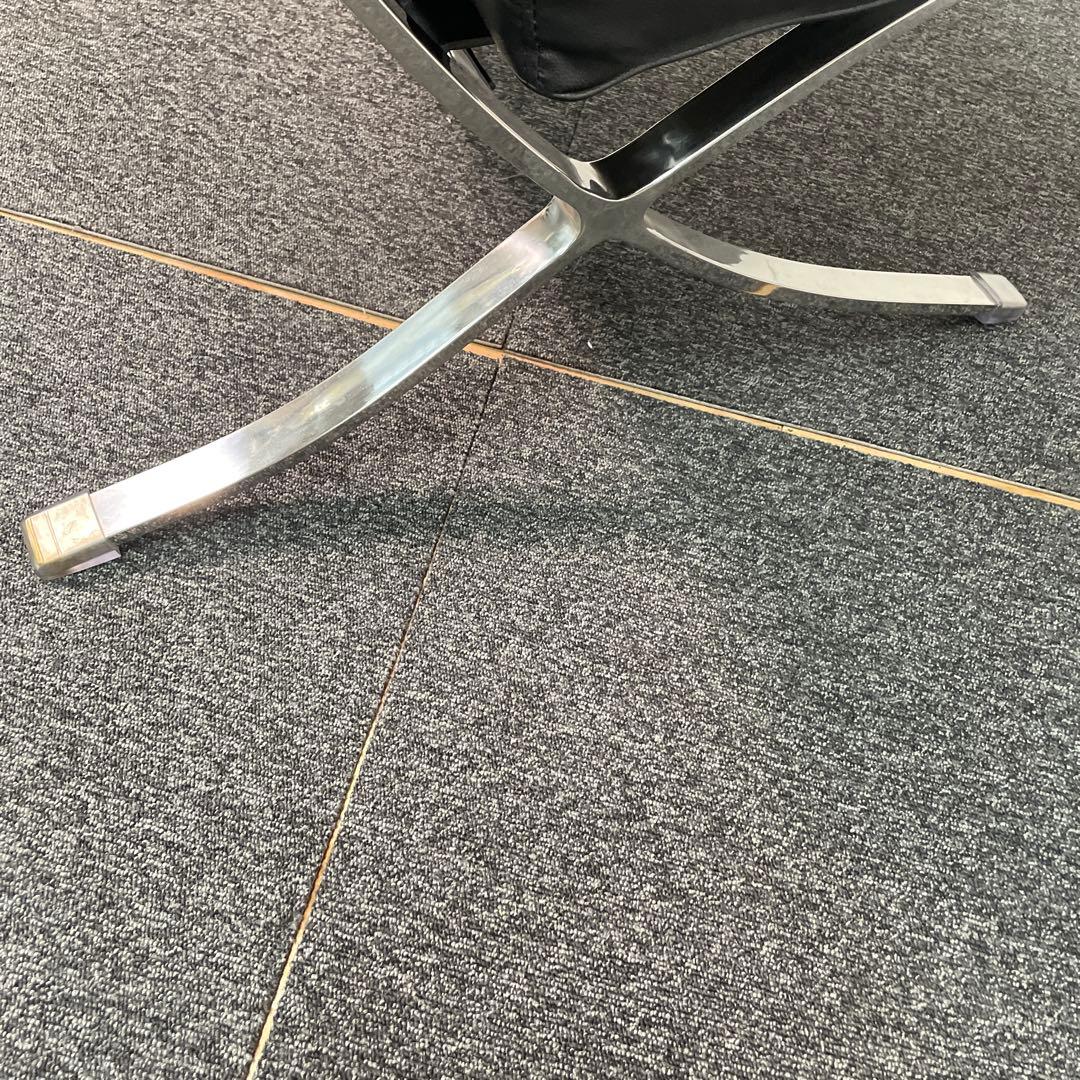 バルセロナチェア　リプロダクト　ブラック　チェアのみ　直接引取可　S687