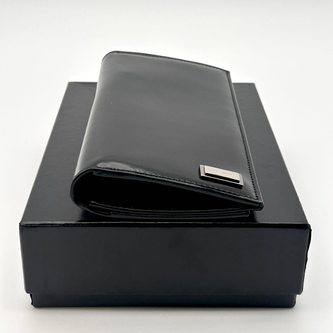 極美品✨ DOLCE & GABBANA 長財布 ブラック レザー ドルガバ