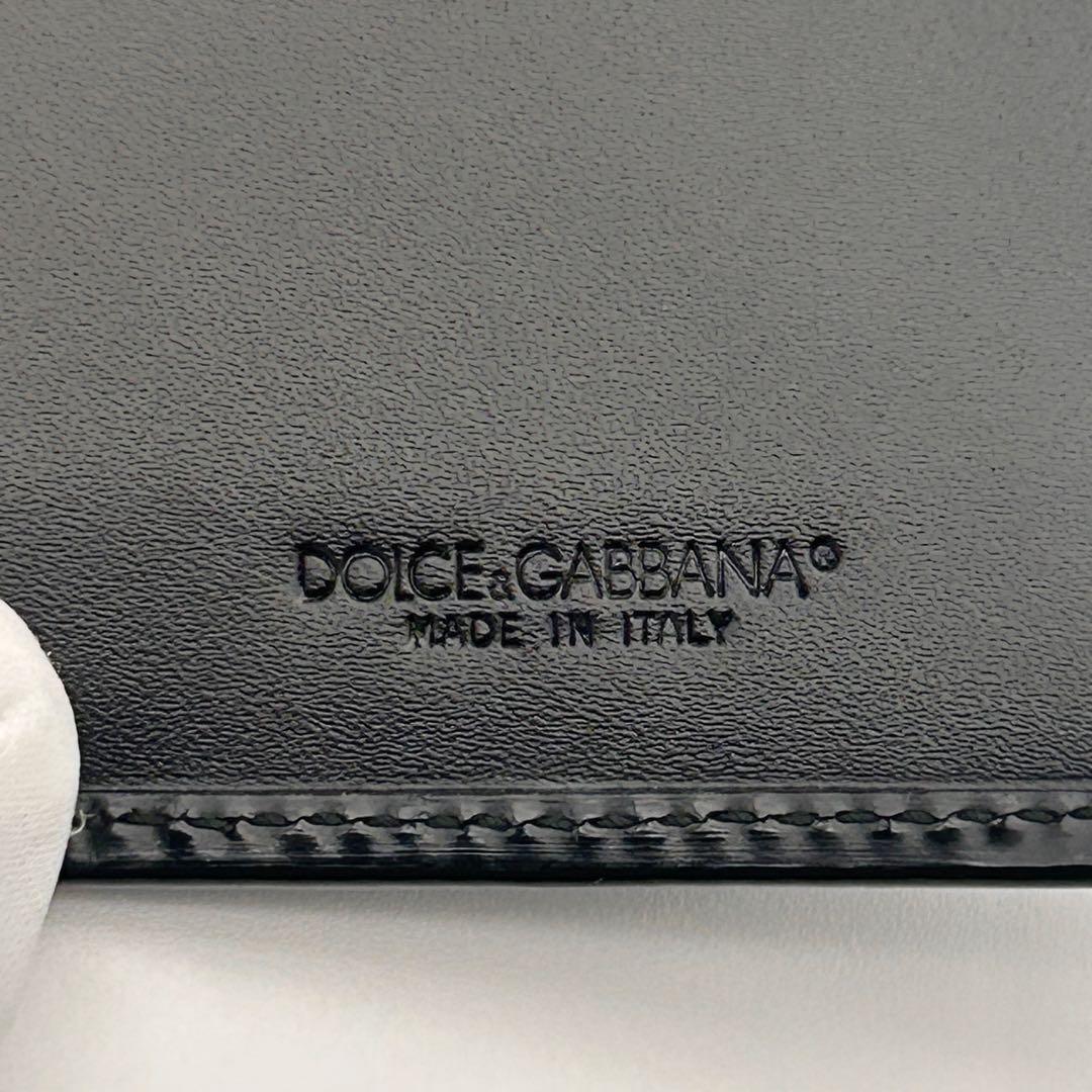 極美品✨ DOLCE & GABBANA 長財布 ブラック レザー ドルガバ