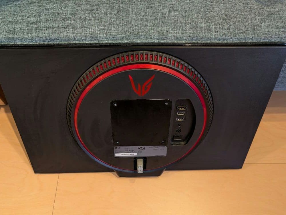 LG フレームレス ゲーミングモニター (スタンドなし)