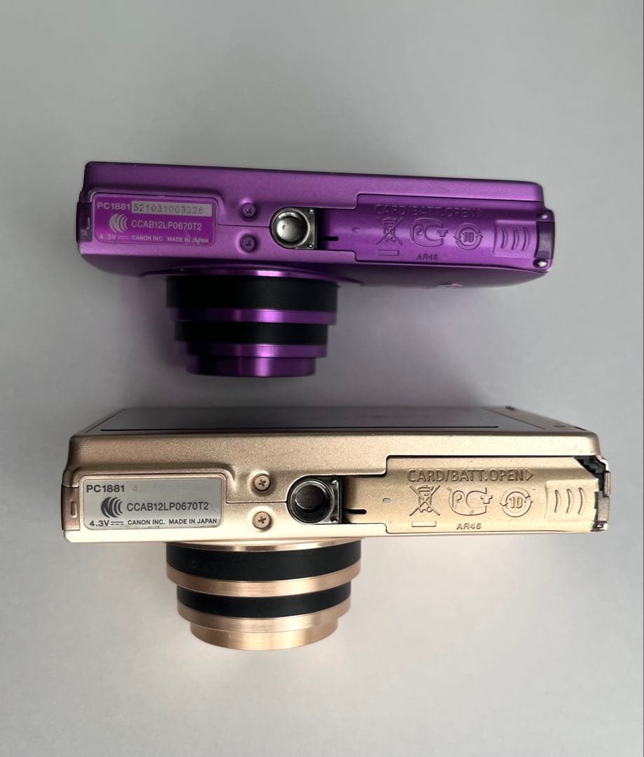 Canon Ixy430F ゴールド パープル 2台セット