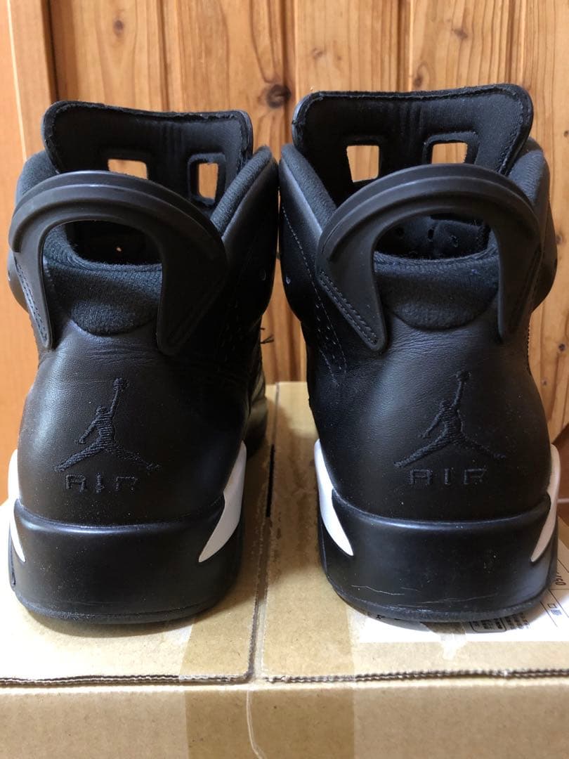 Air Jordan 6 ブラックハイカットスニーカー