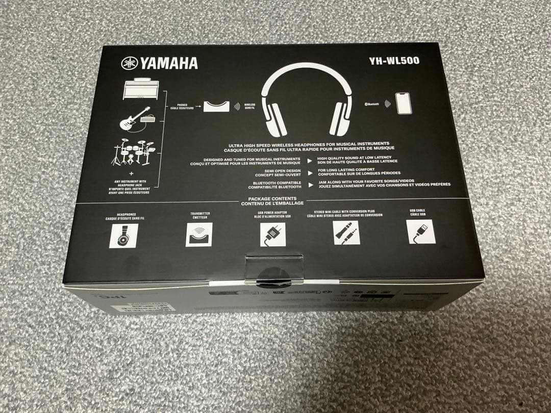 Yamaha YH-WL500 ワイヤレスヘッドフォン
