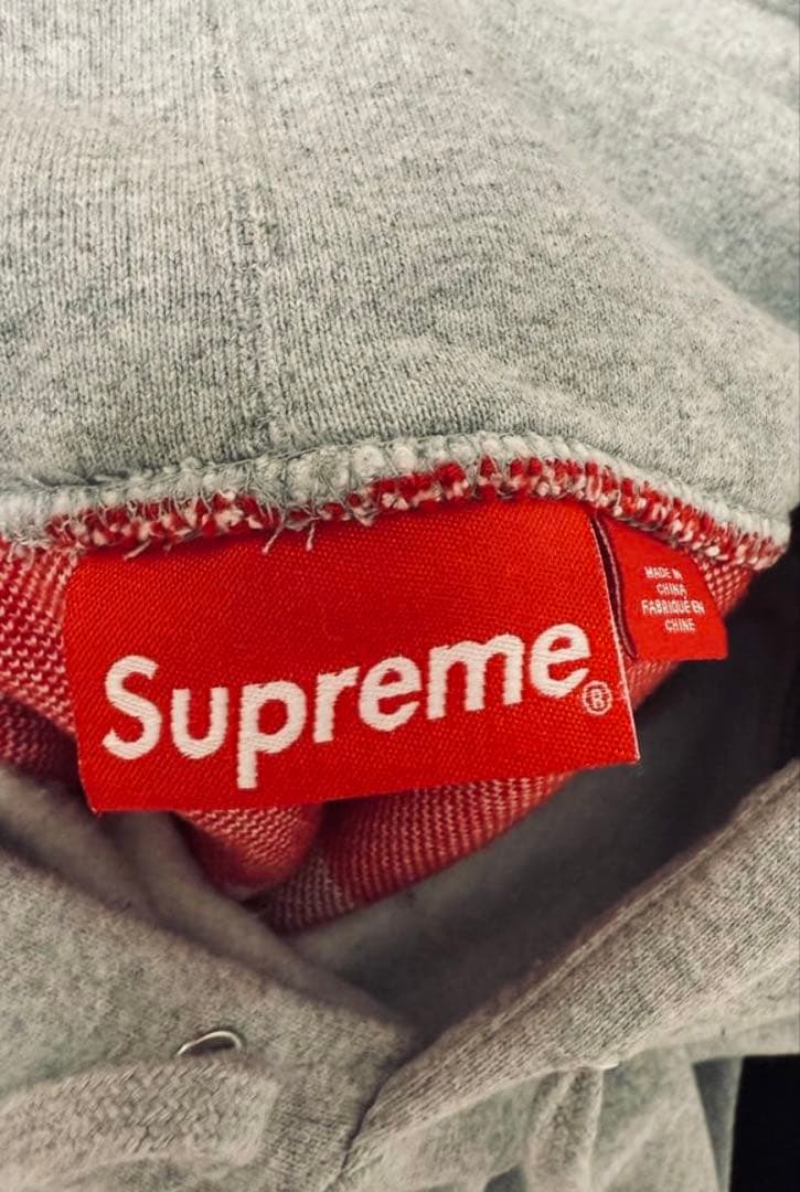 希少 シュプリーム Supreme Big Logo Jacquard パーカー