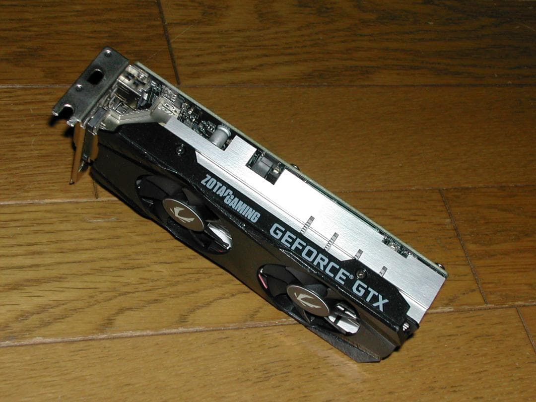 ZOTAC GAMING　GTX1650 LP 4G　ロープロファイルグラボ