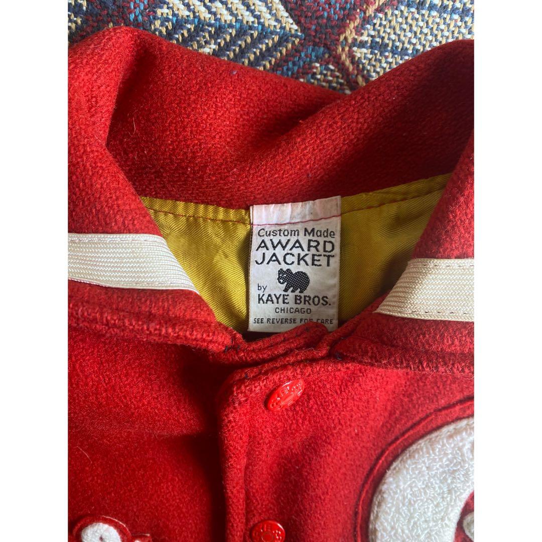 YY vintage USA セーラー　スタジャン　アワードジャケット