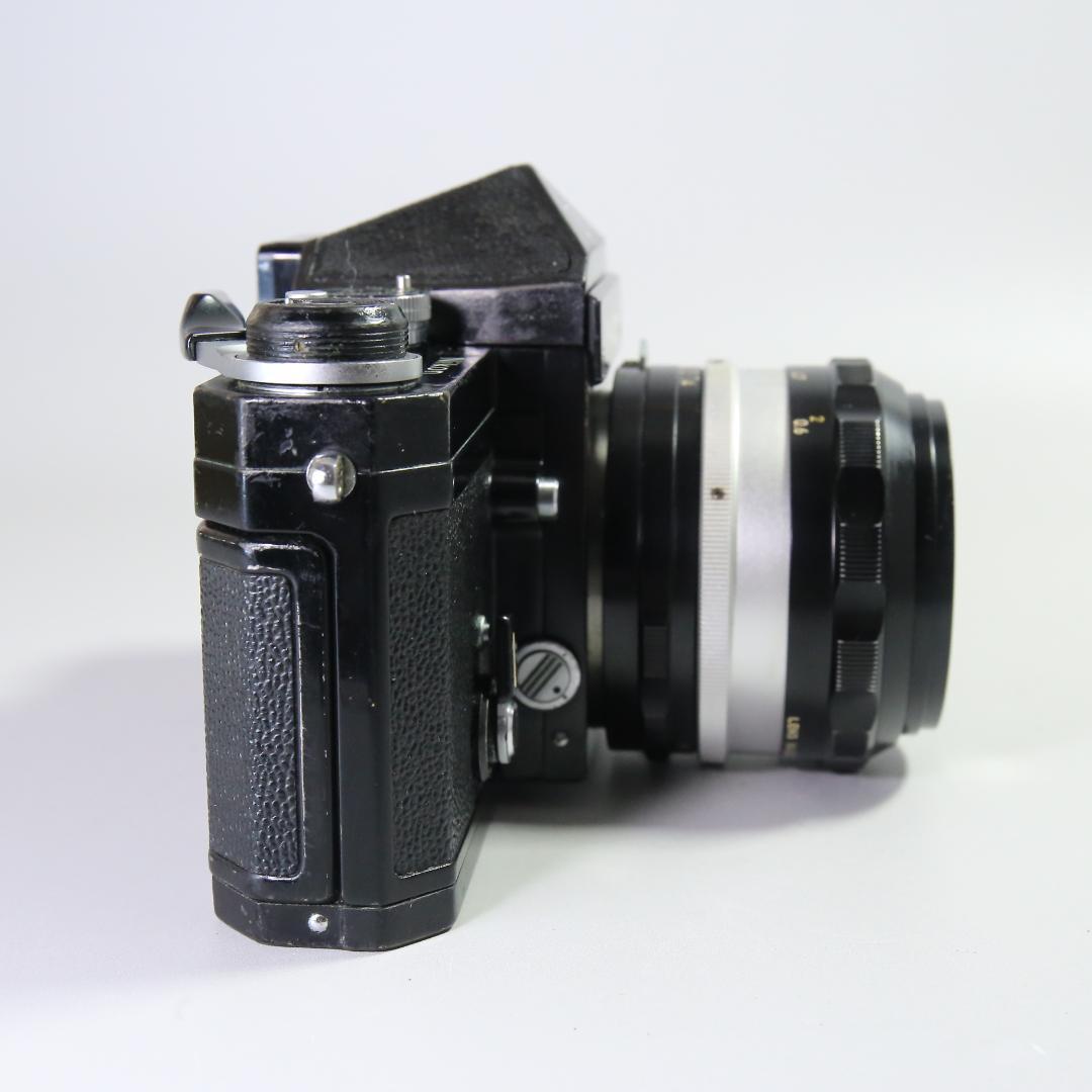 ☆完全動作☆良品 Nikon F ブラックアイレベル 50mmＦ1.4＃226