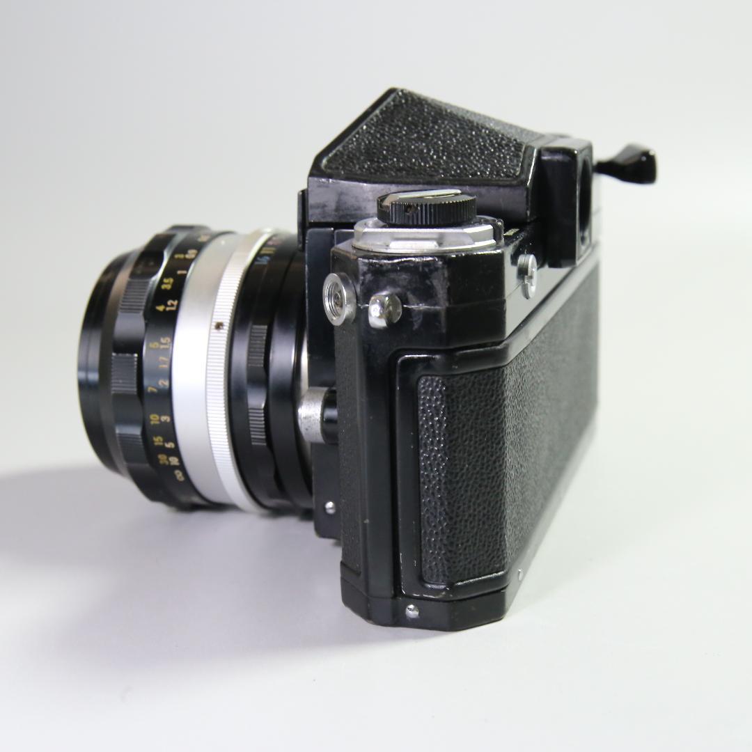 ☆完全動作☆良品 Nikon F ブラックアイレベル 50mmＦ1.4＃226