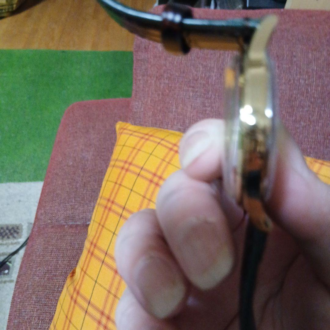 ORIENT グリーン文字盤 アナログ時計　さらに値下げしました。