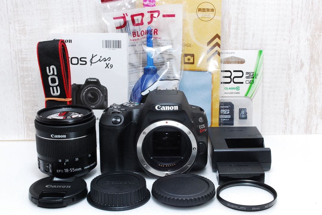 ❤️美品❤️Wi-Fi搭載❤️取扱説明書付❤️軽量❤️ Canon Kiss X9