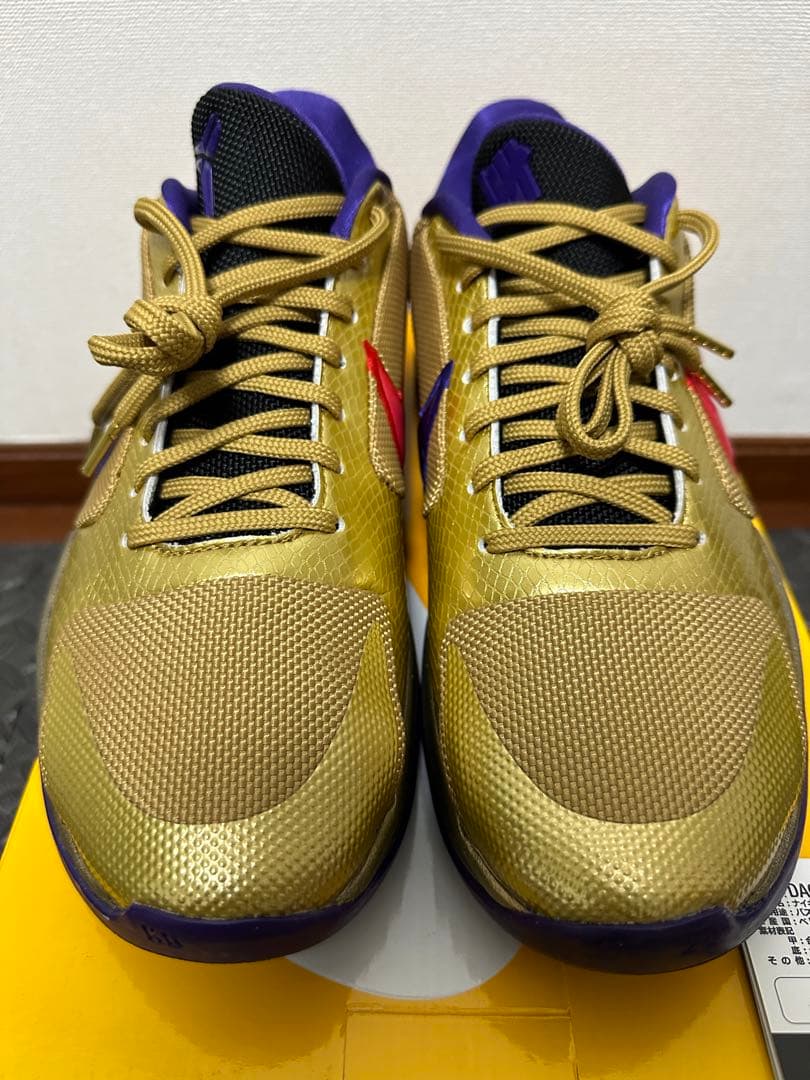 ナイキ　コービー5　プロトロ　UNDEFEATED