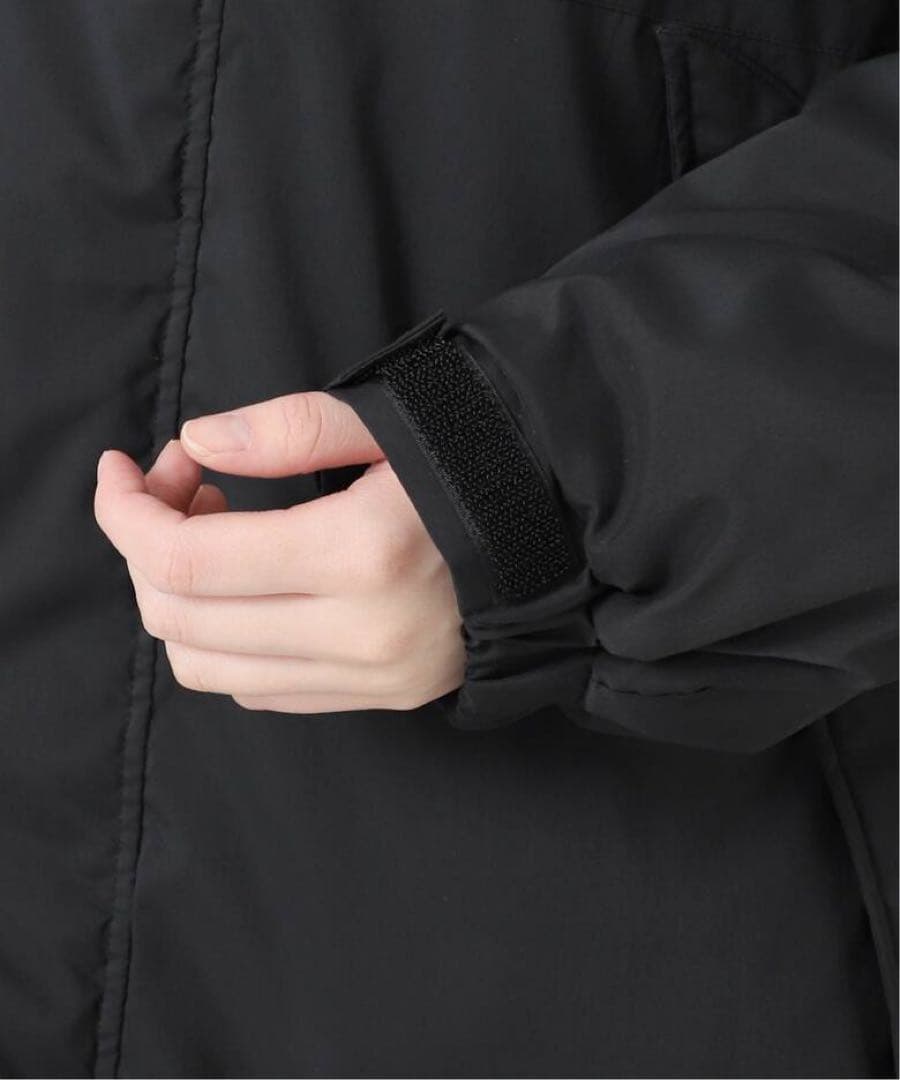 SLOBE IENA ウォッシャブル中綿モンスターパーカーブルゾン