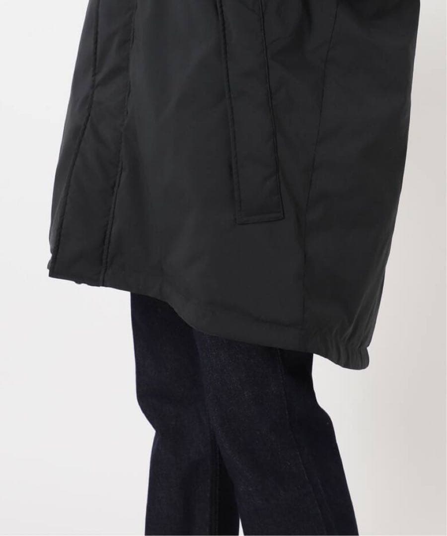 SLOBE IENA ウォッシャブル中綿モンスターパーカーブルゾン