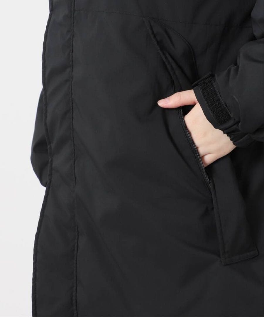 SLOBE IENA ウォッシャブル中綿モンスターパーカーブルゾン