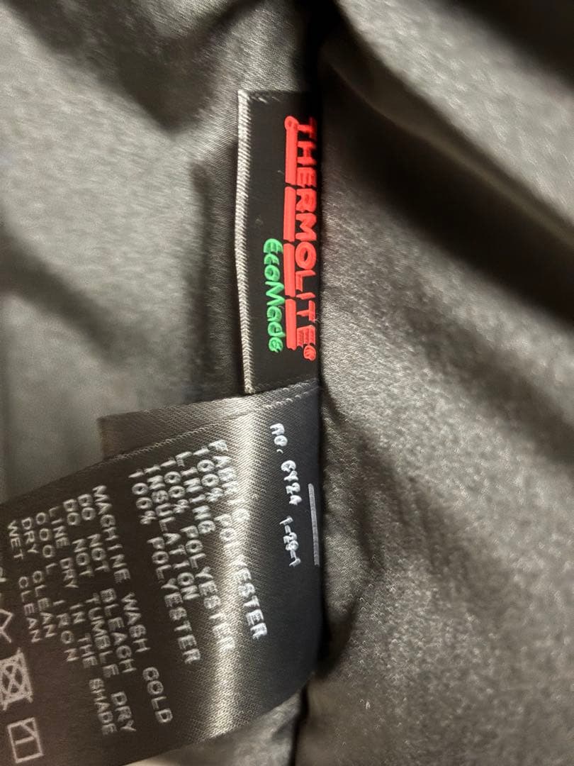 SLOBE IENA ウォッシャブル中綿モンスターパーカーブルゾン