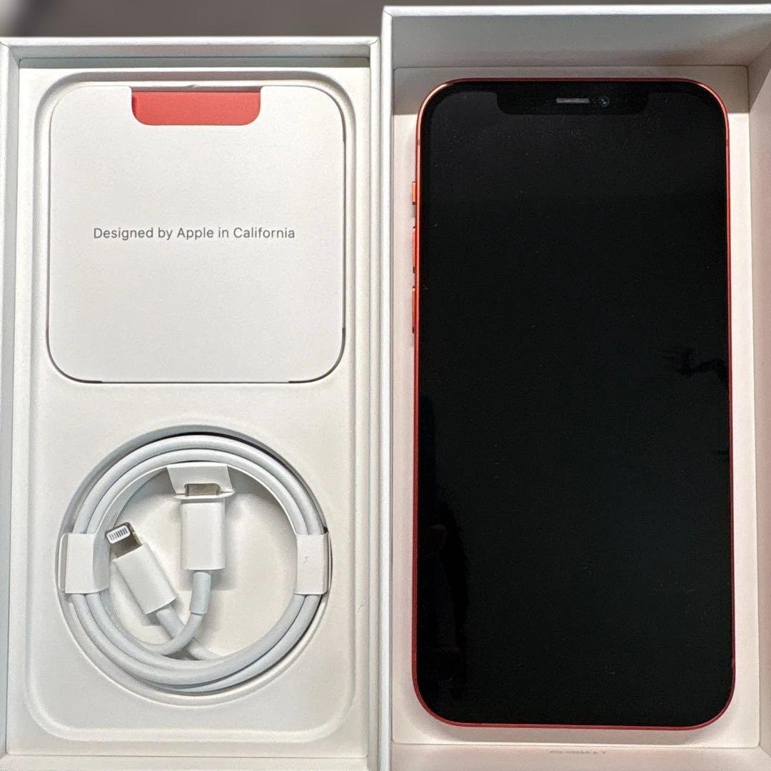 Apple iPhone 12 256GB PRODUCT Red Simフリー