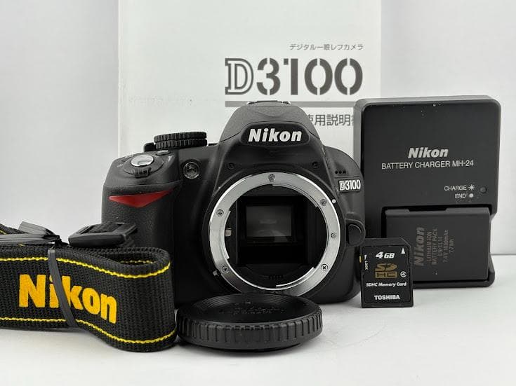 ★訳アリ、美品★ニコン NIKON D3100 ボディ『シャッター数235回』