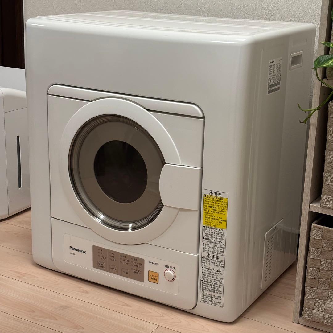 パナソニック Panasonic 衣類乾燥機 NH-D603-W 2023年製