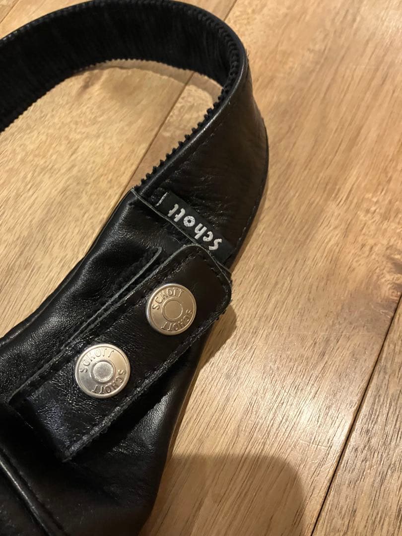 【和】ショットschott ボディバッグ　スタッズ