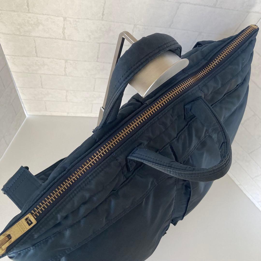 新型 ポーター タンカー 2way ヘルメットバッグ アイアンブルー