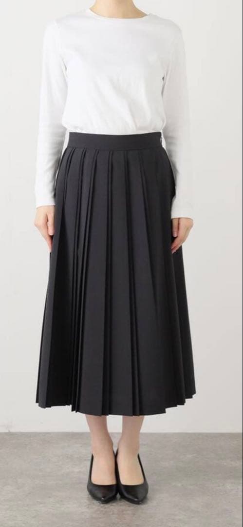 イエナ　プリーツスカート 裏地付き