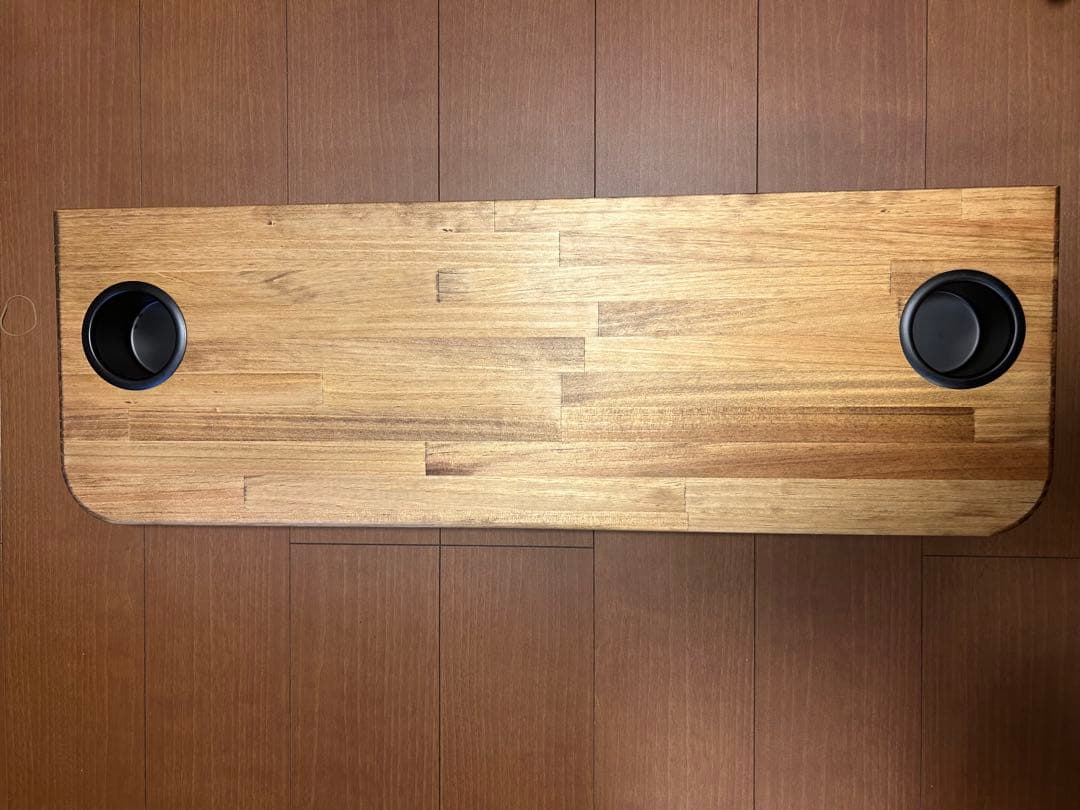 ◆ハイエース◆セカンドテーブル◆カップホルダー付き◆900㎜×300㎜◆